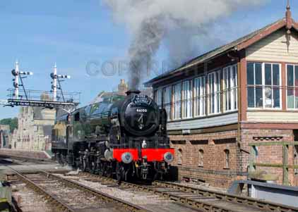 Purchase photo of 46100 ROYAL SCOT at Nene Valley Railway